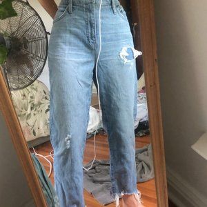 Madewell Classic Straight Leg Jeans